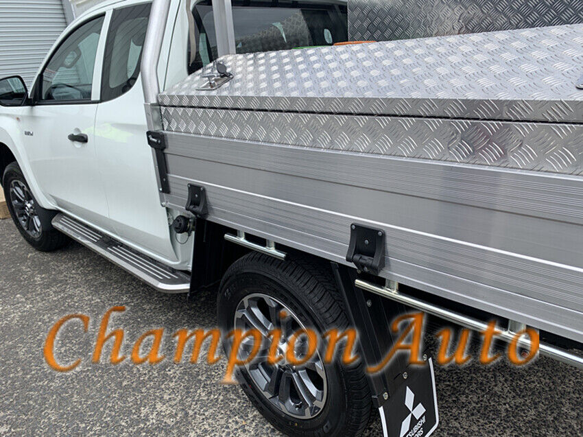 Club Cab Alloy Side Steps FOR Mitsubishi Triton MR Club Cab 2019 - 2024 (CMP94)