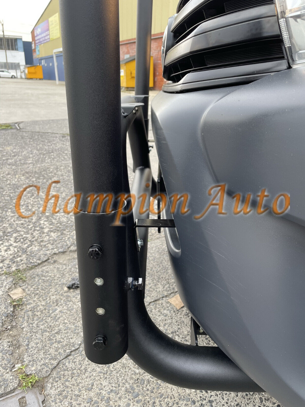 Nudge Bar for Toyota Hilux 2015-2024 single cab with Front Ladder Rack H Rack