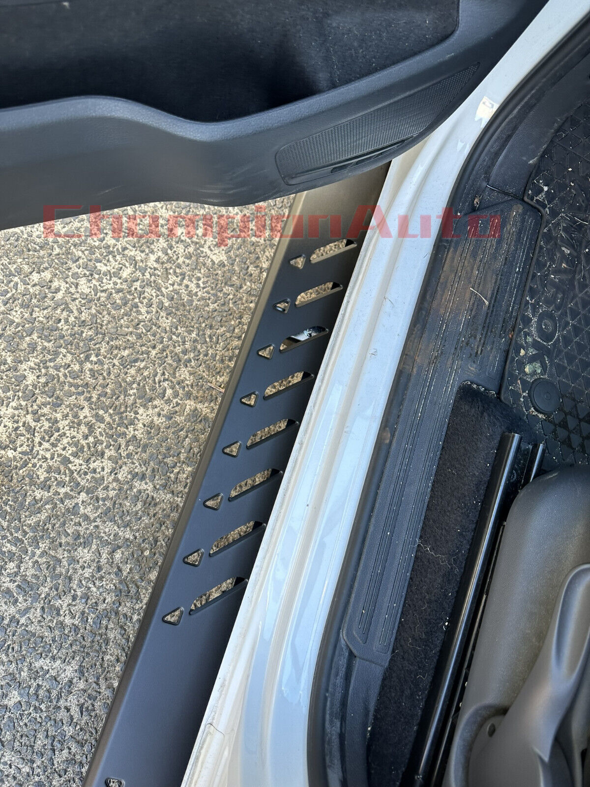 Black Steel Side Steps For Isuzu D-Max d max Dual Cab 09/2020 -2024
