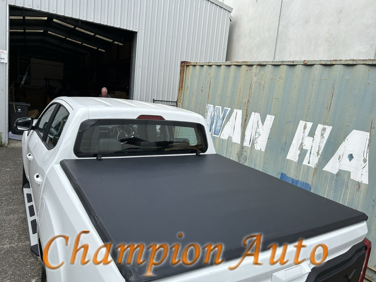 To Fit LDV T60 Dual Cab 2015-2024 Tri Fold Soft Tonneau Cover Non Drill