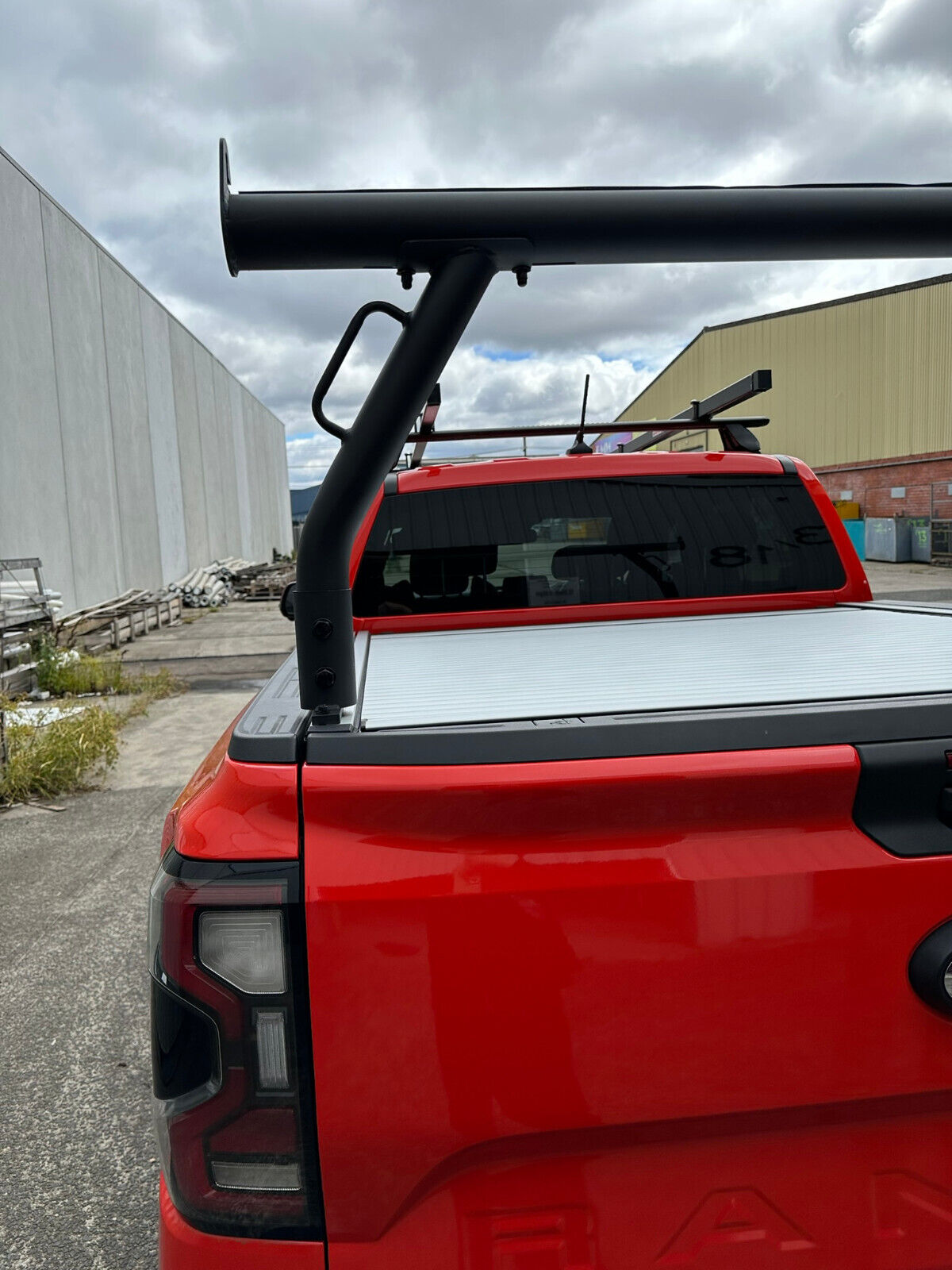 Ladder Rack FOR the Next Gen Ford Ranger Raptor Roller Cover Tracks 2022 -2024