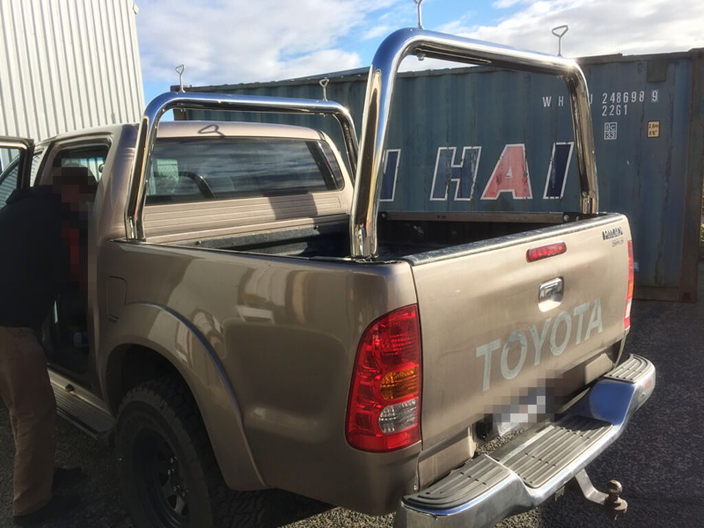 3'' Stainless Steel Ladder Rack fit Toyota Hilux 2005-2014 TUB One Bar Only