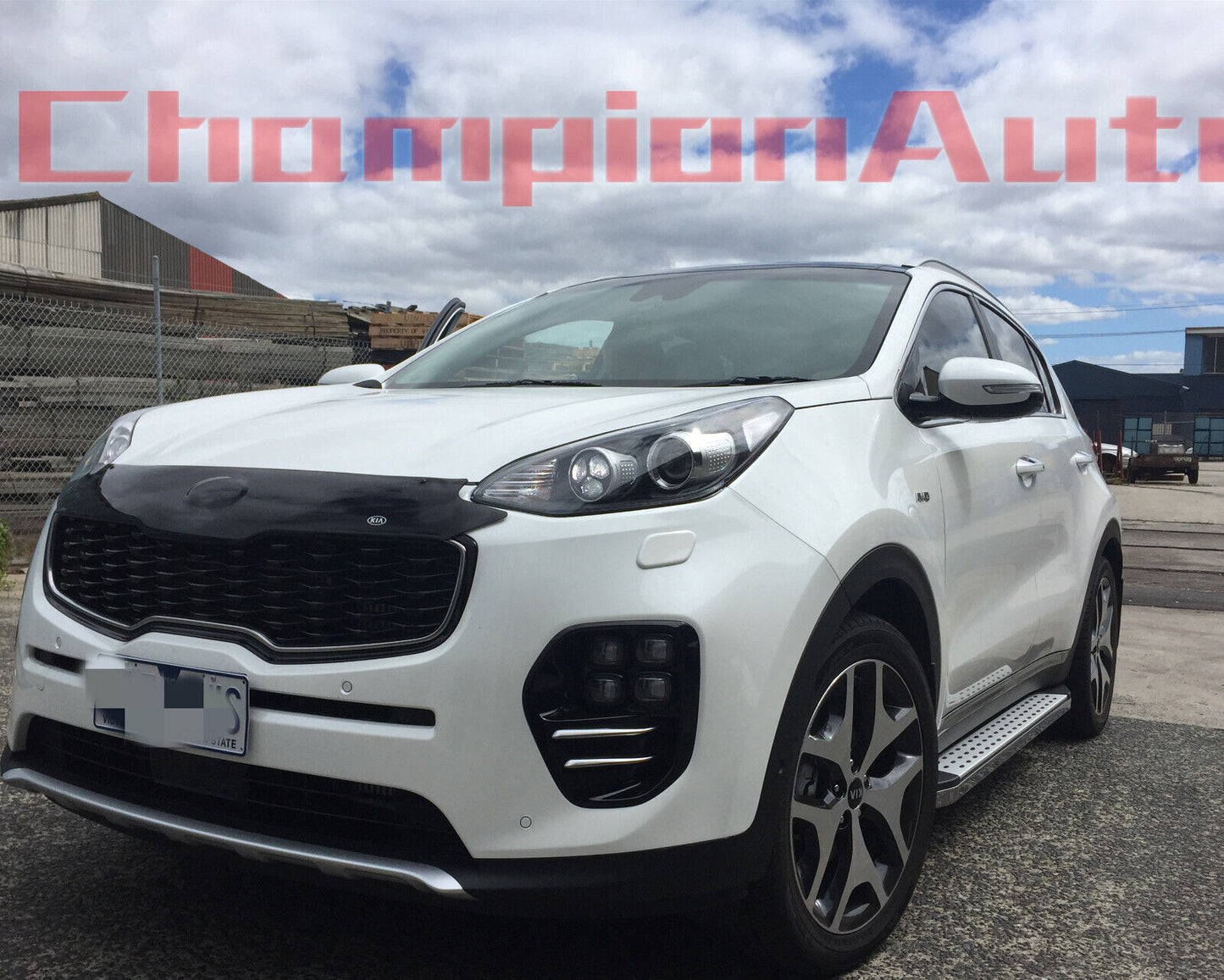 Kia Sportage Aluminium Side Steps Running Boards a pair 2016 - 08/2021 (cmp16)