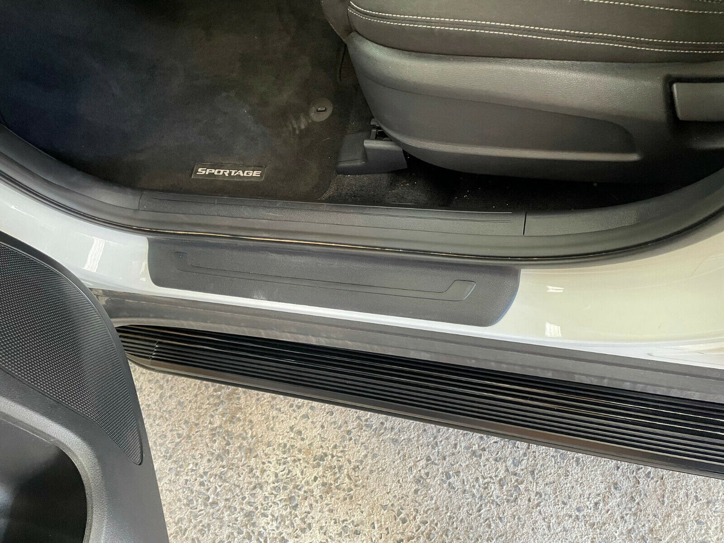 ALL BLACK Side Steps Running Boards To Fit HONDA CRV CR-V 2017-2024(XRB)