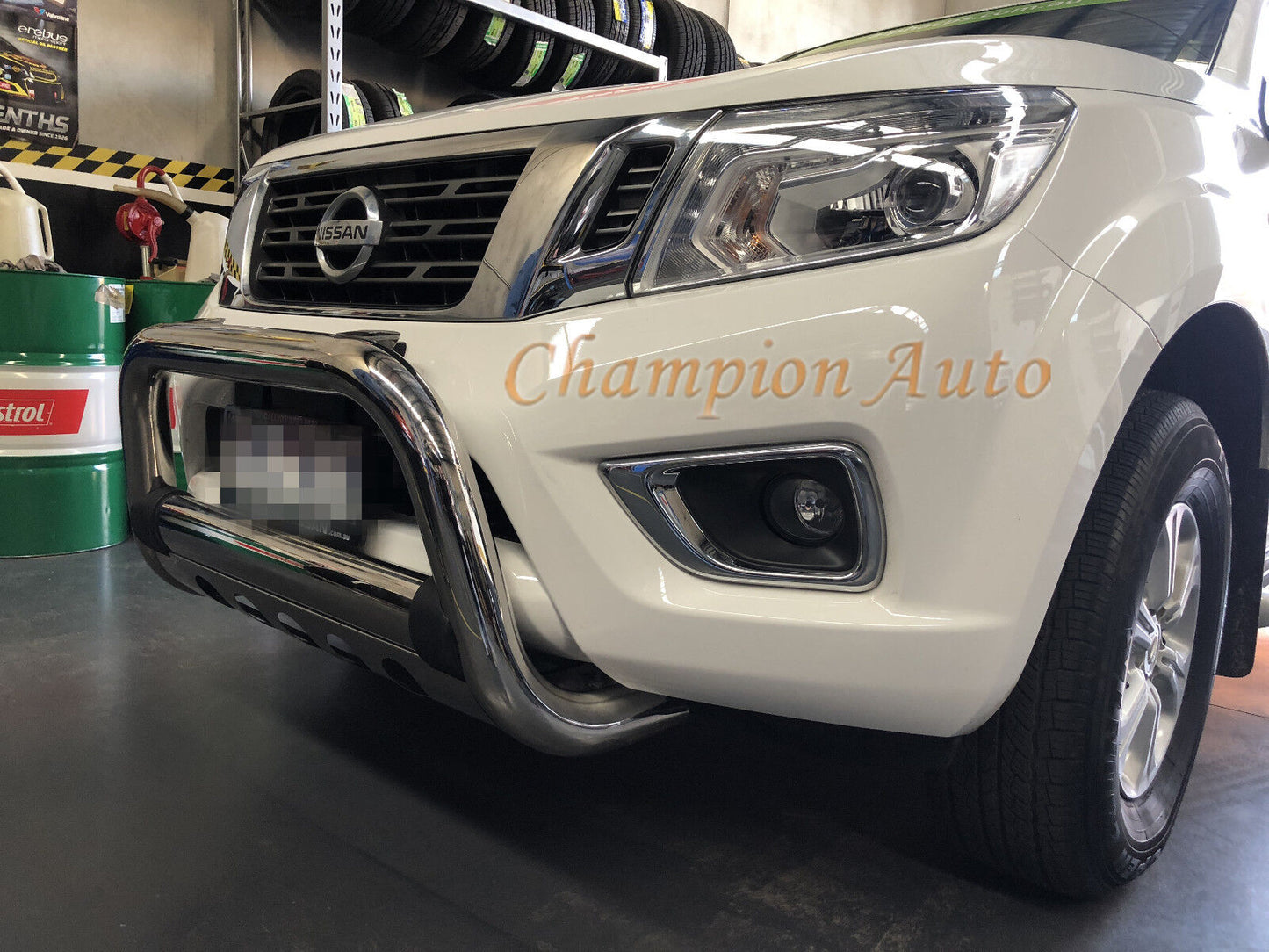 3" Stainless Steel Low Loop Nudge Bar for Isuzu DMAX D-MAX 2012 - 08/2020