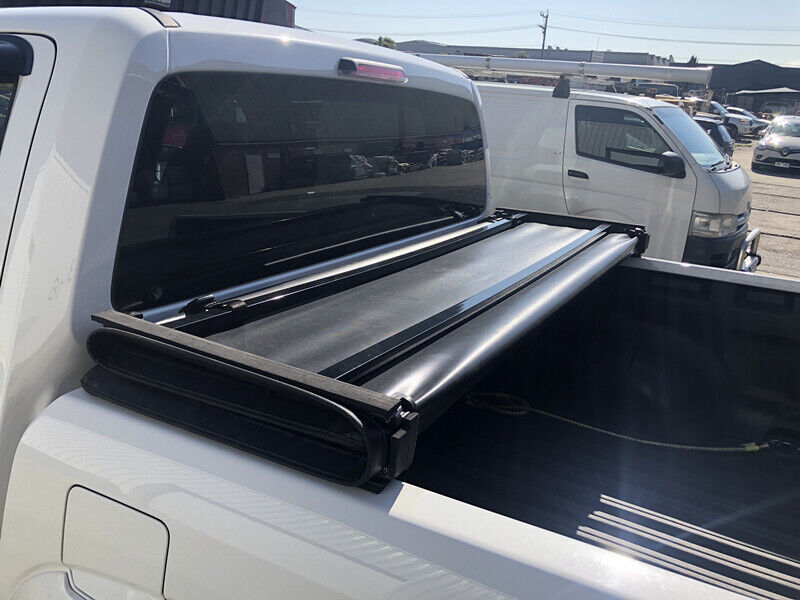 Tri-Fold Soft Tonneau Cover for Mitsubishi Triton MQ MR 2015-2022 Dual Cab