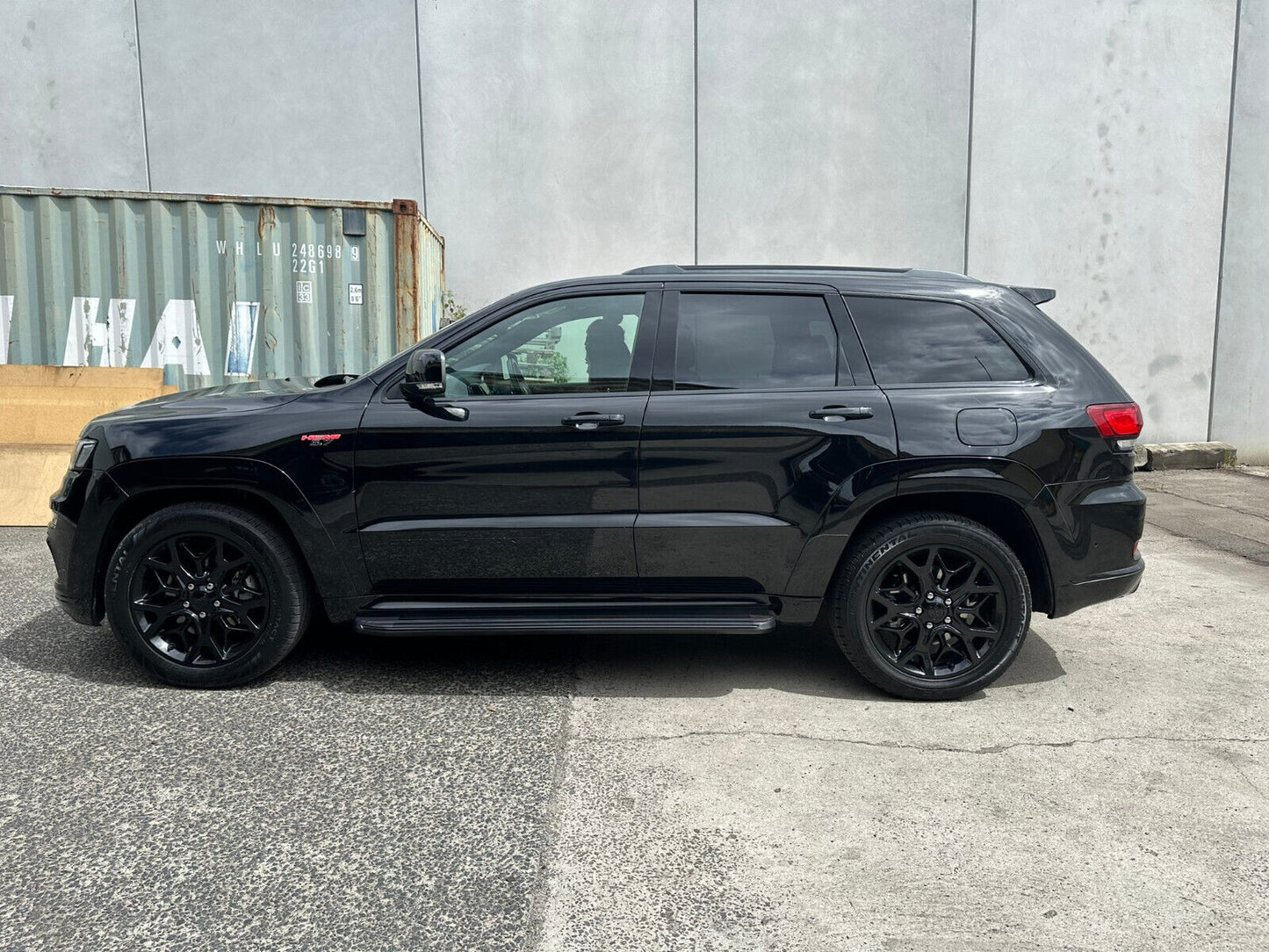 Black Side Steps for Jeep Grand Cherokee SRT S-Limited S-Overland 11-22