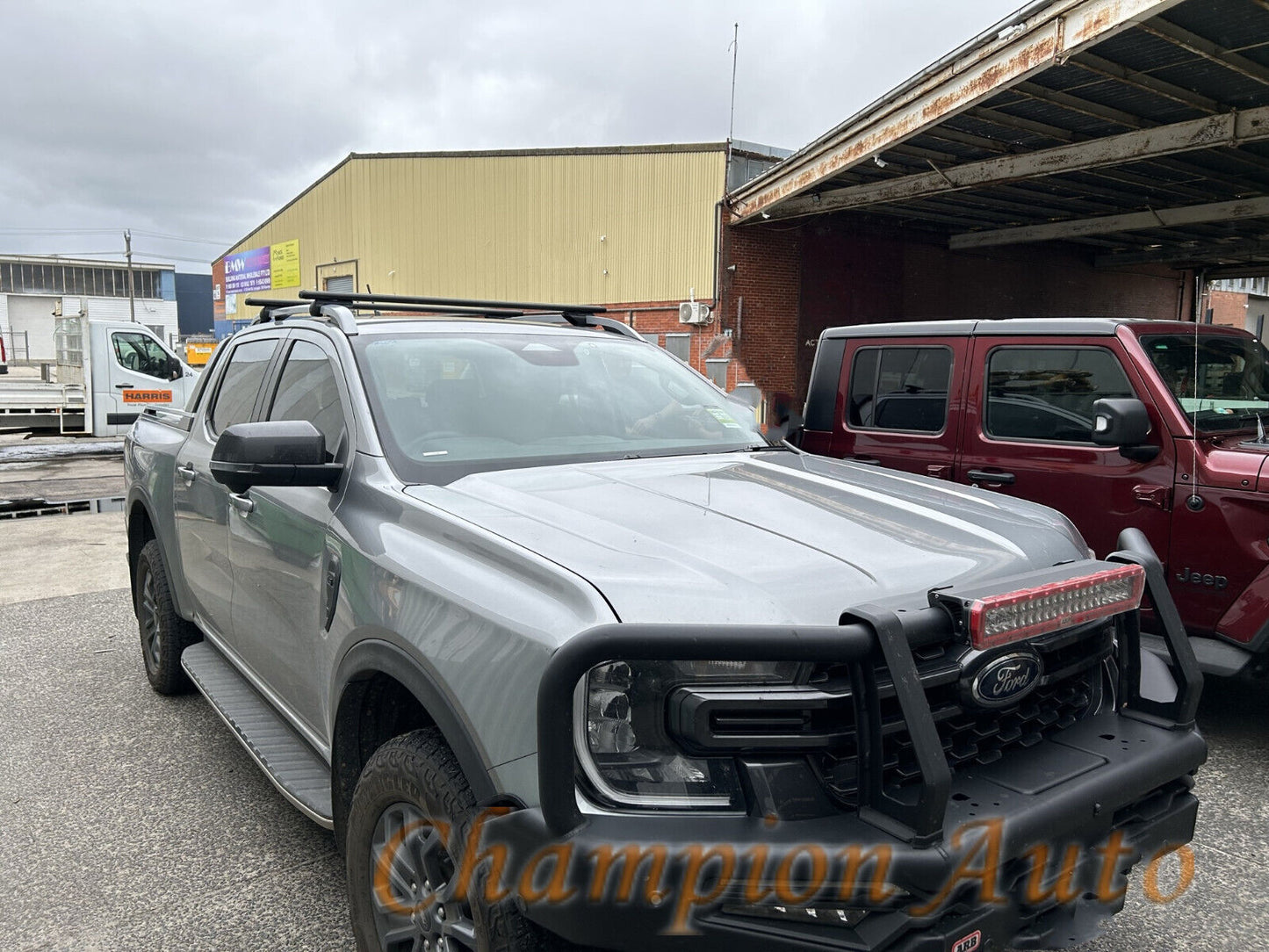 Cross Bars and Rear ladder Rack combo for Ford Ranger Wildtrak 2015-2024