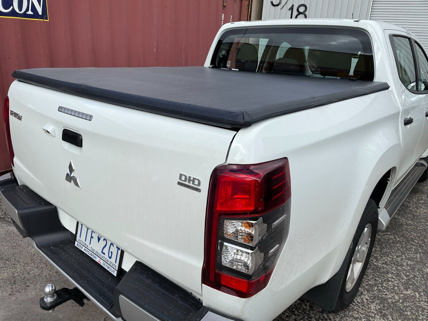 Tri Fold Soft Tonneau Cover for Mitsubishi MV Triton Dual Cab Mar 2024 - Current