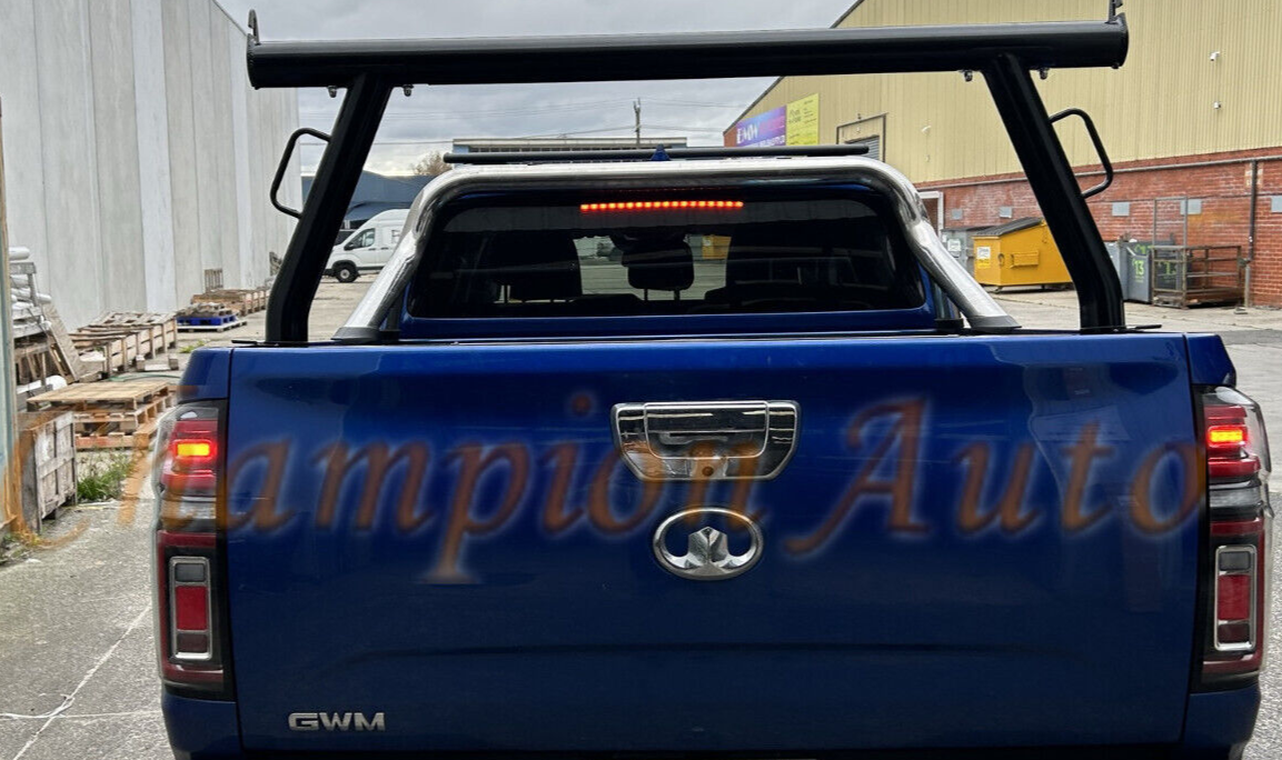 BLACK Alloy Ladder Rack for GWM Cannon 2021+