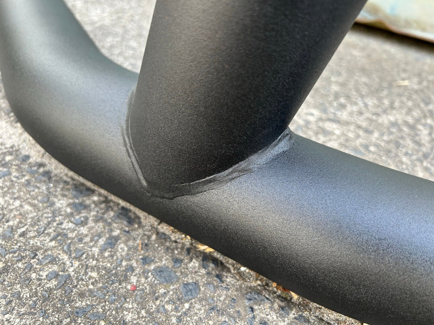 WIDE Matt Black Steel Nudge Bar For the New Toyota Hiace LWB 05/2019- 2024