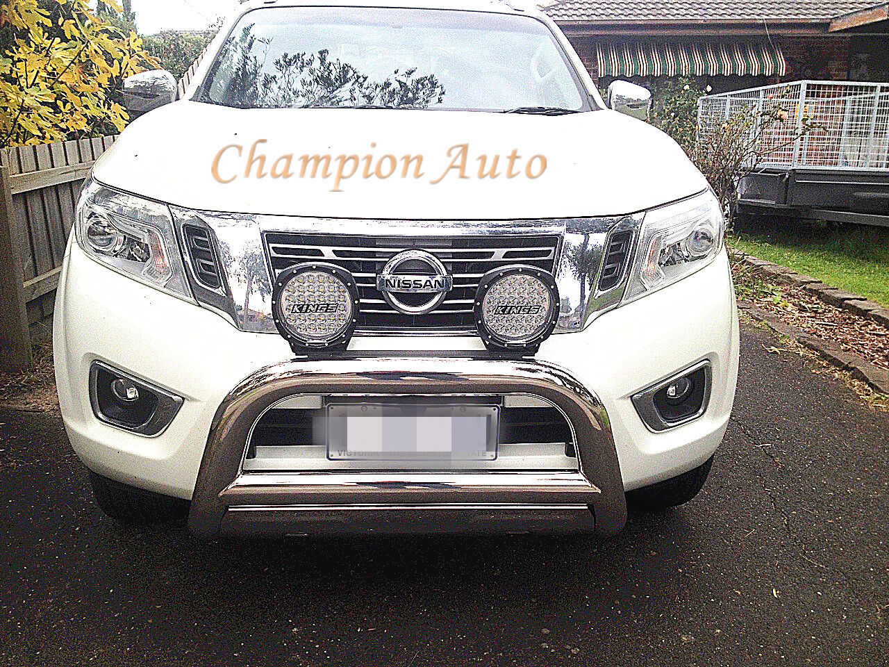 Nissan Navara NP300 D23 2015 - 2020 3.5'' Nudge Bar Stainless Steel