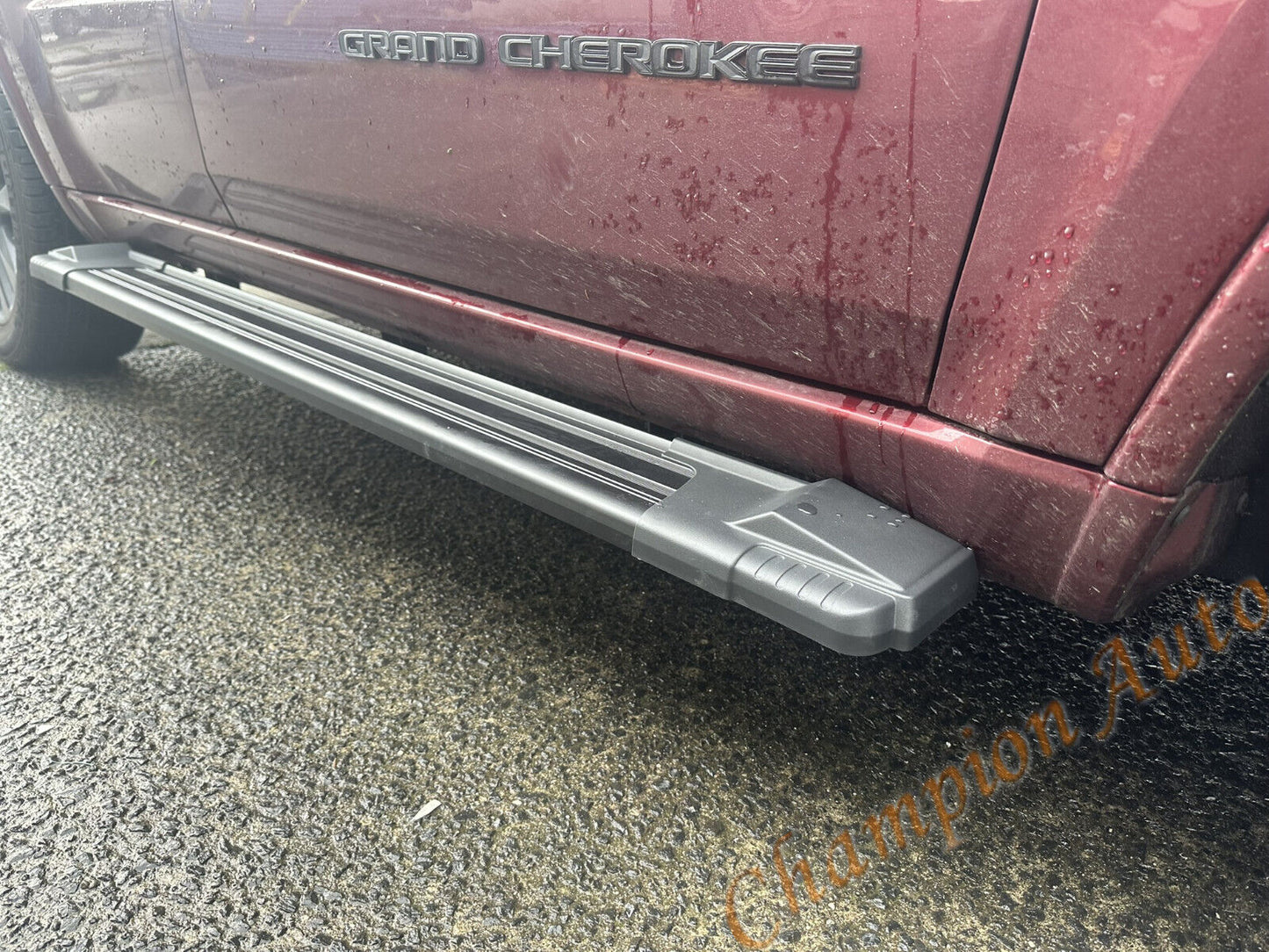 Black Alloy Side Steps Running Boards for Jeep Grand Cherokee WK 2011-2022(HD24)