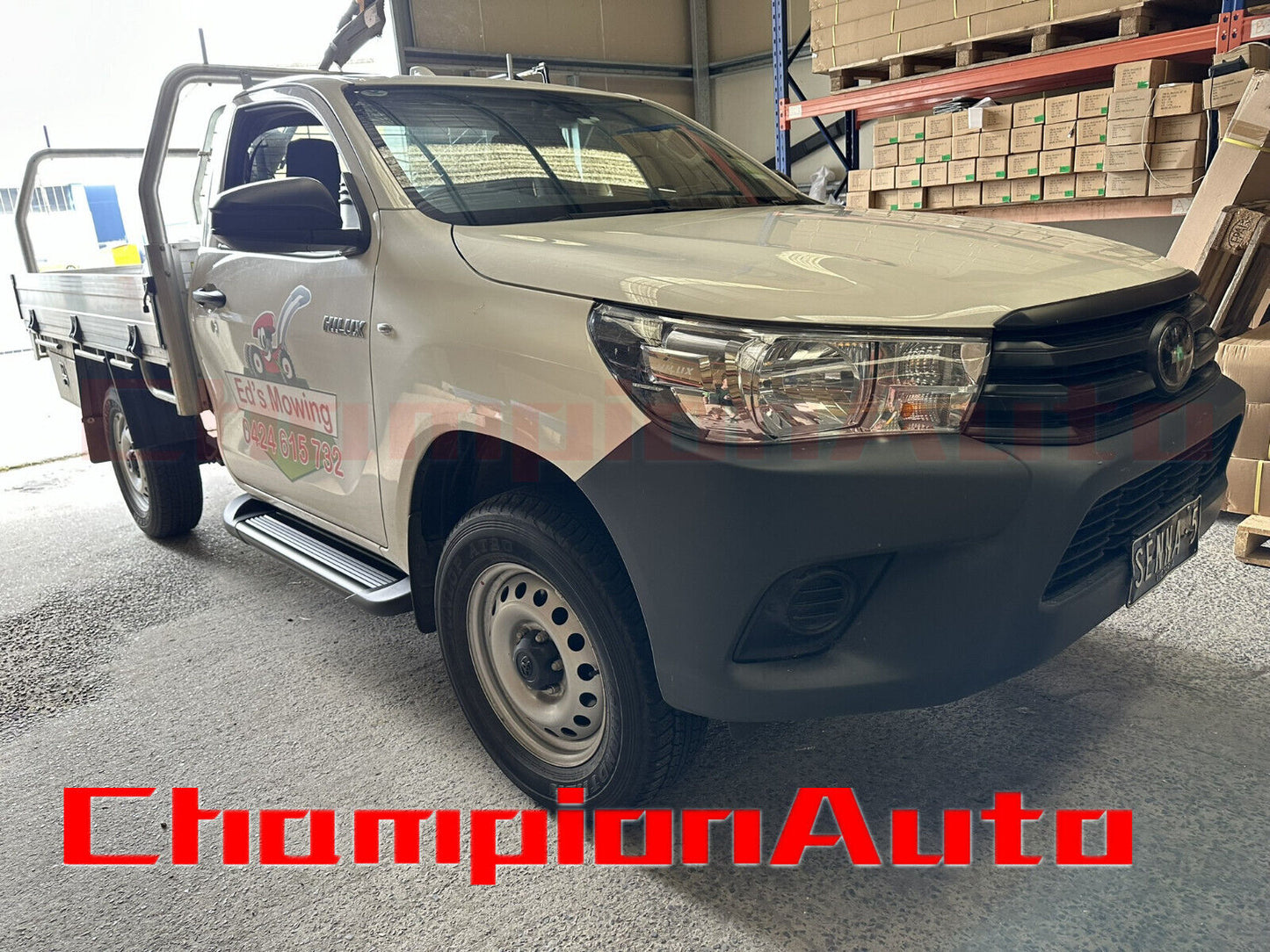 Single Cab A Pair of Side Steps FOR Toyota Hilux 2015 - 2024 (CBB)
