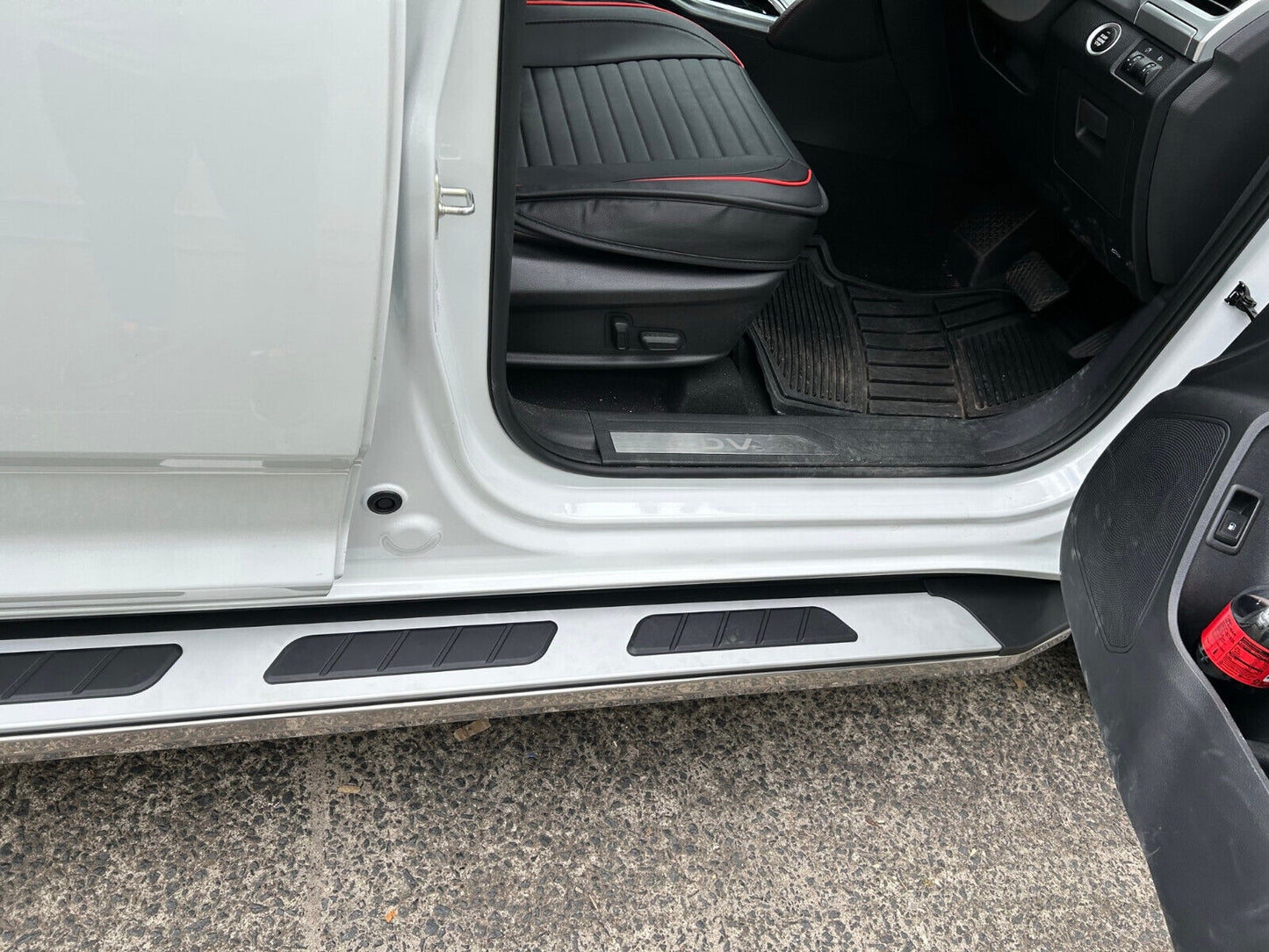 A PAIR Alloy side steps For All-New Mitsubishi MV Triton Dual Cab 2024+(CMP15)
