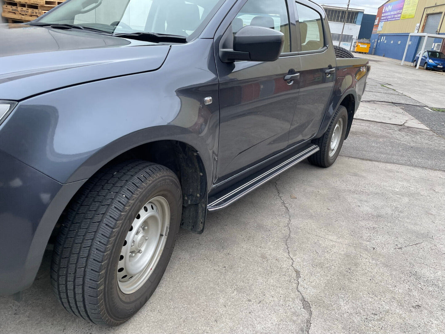 Alloy Side Steps For Isuzu D-MAX (LS-M SX) Crew/Dual Cab 09/2020-2024 (XR)