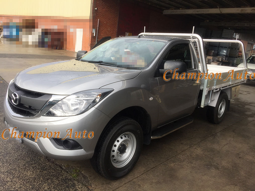 Single Cab Side Steps for Ford Ranger Mazda BT-50 BT50 Black 2012-2020 (CMP88)