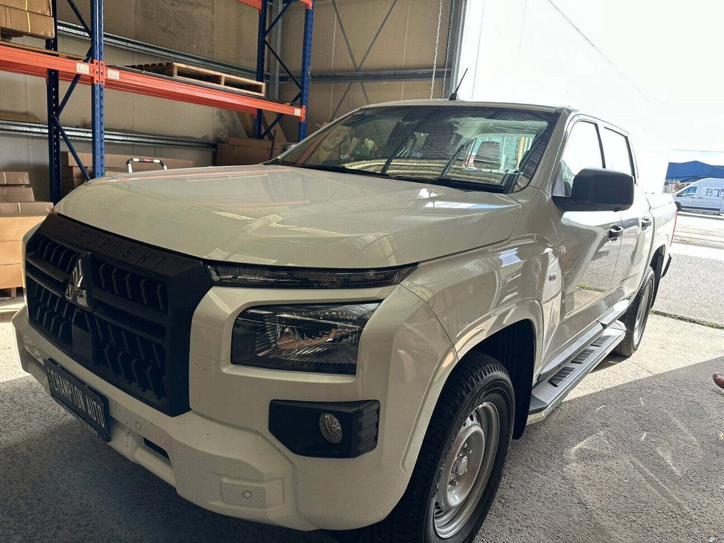 A PAIR Alloy side steps For All-New Mitsubishi MV Triton Dual Cab 2024+(CMP15)