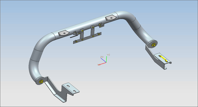 Stainless Steel Nudge Bar FOR NISSAN NAVARA 2021-2024 Compatible with Sensors