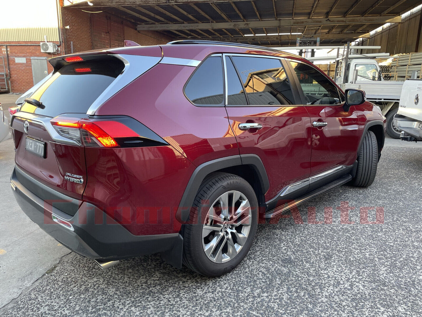 Side Steps Running Boards Aluminium To Fit Toyota Rav4 2019 - 2023 (XRB)