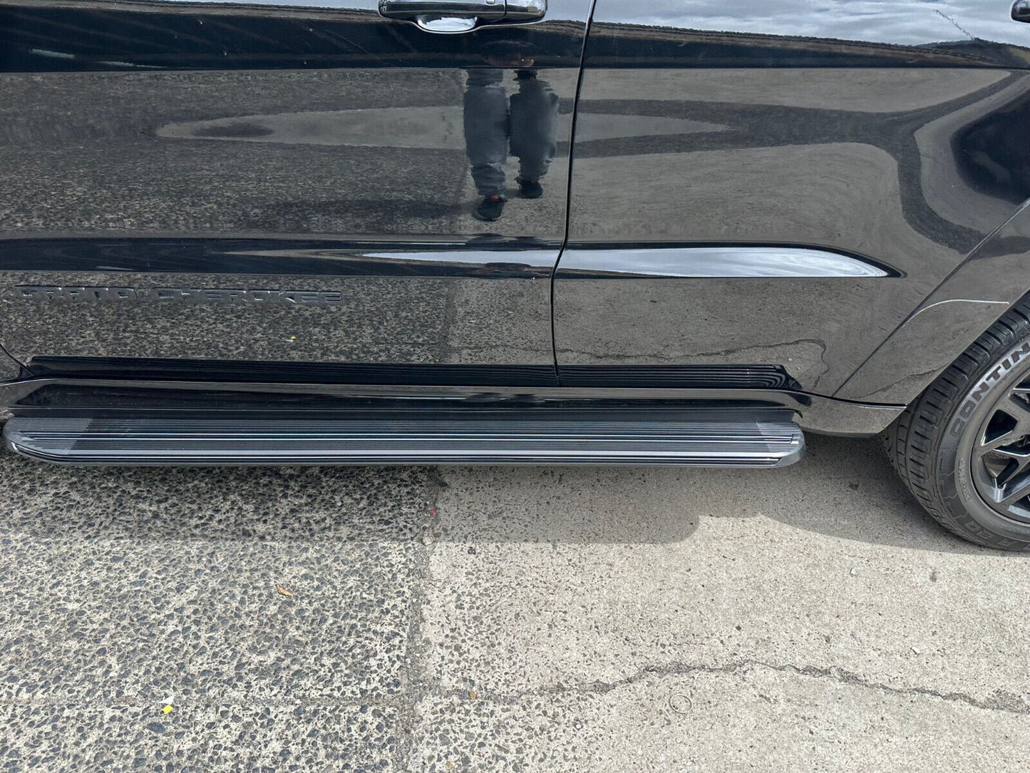 Black Side Steps for Jeep Grand Cherokee SRT S-Limited S-Overland 11-22