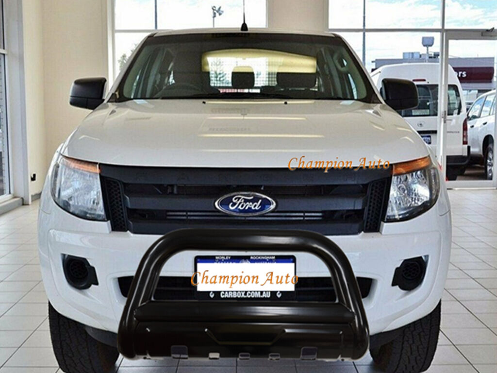 Nudge Bar Low Loop for Ford Ranger 2012-2022 3.5'' Black Powder Coated Steel