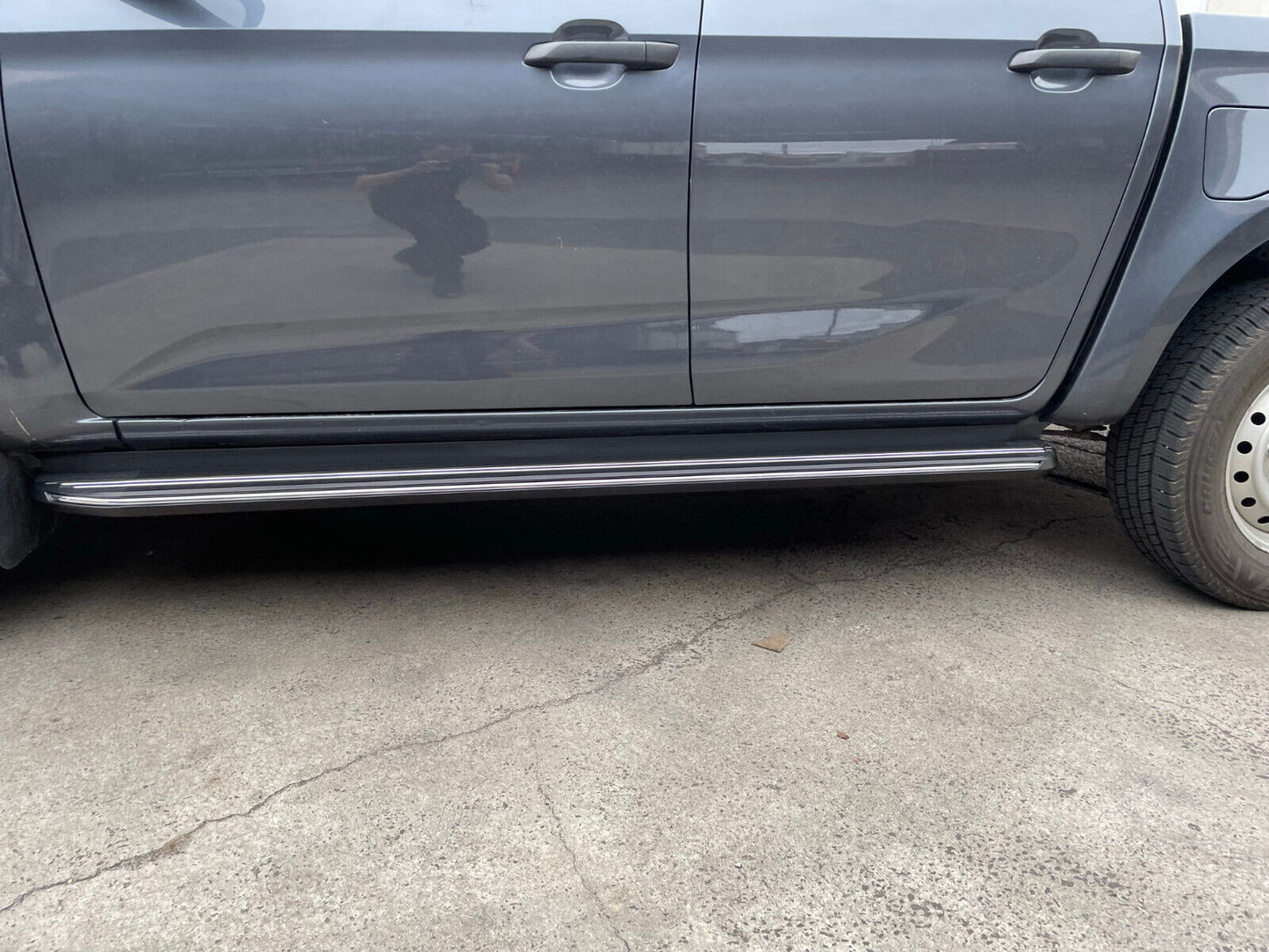 Alloy Side Steps For Isuzu D-MAX (LS-M SX) Crew/Dual Cab 09/2020-2024 (XR)