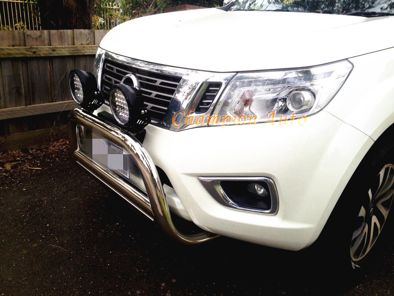 Nissan Navara NP300 D23 2015 - 2020 3.5'' Nudge Bar Stainless Steel