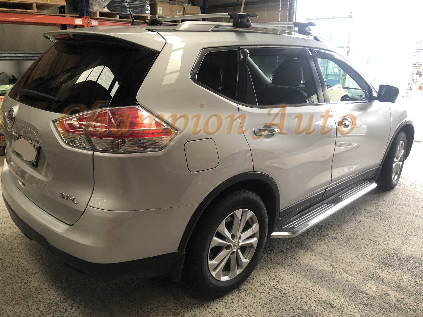 Nissan X-trail Xtrail T32 Side Steps Aluminium 2014-07/2022 (CMP94)