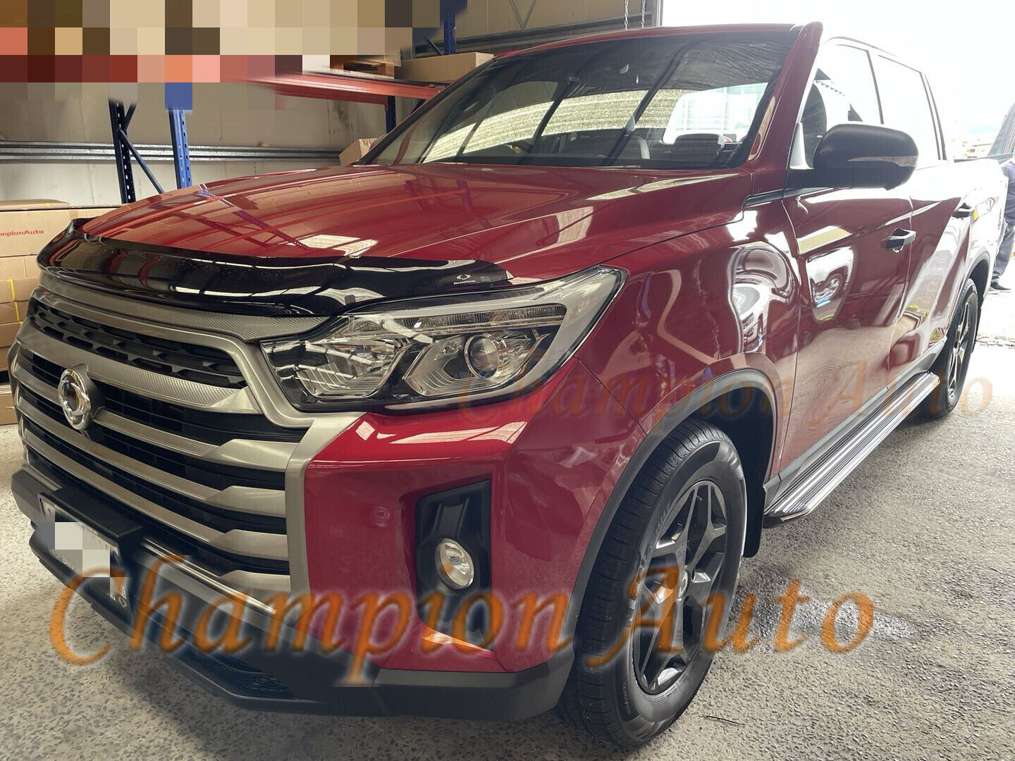 SsangYong Musso / Musso XLV Dual Double Cab 4 DOORS Side Steps 2019-2024 (XR)
