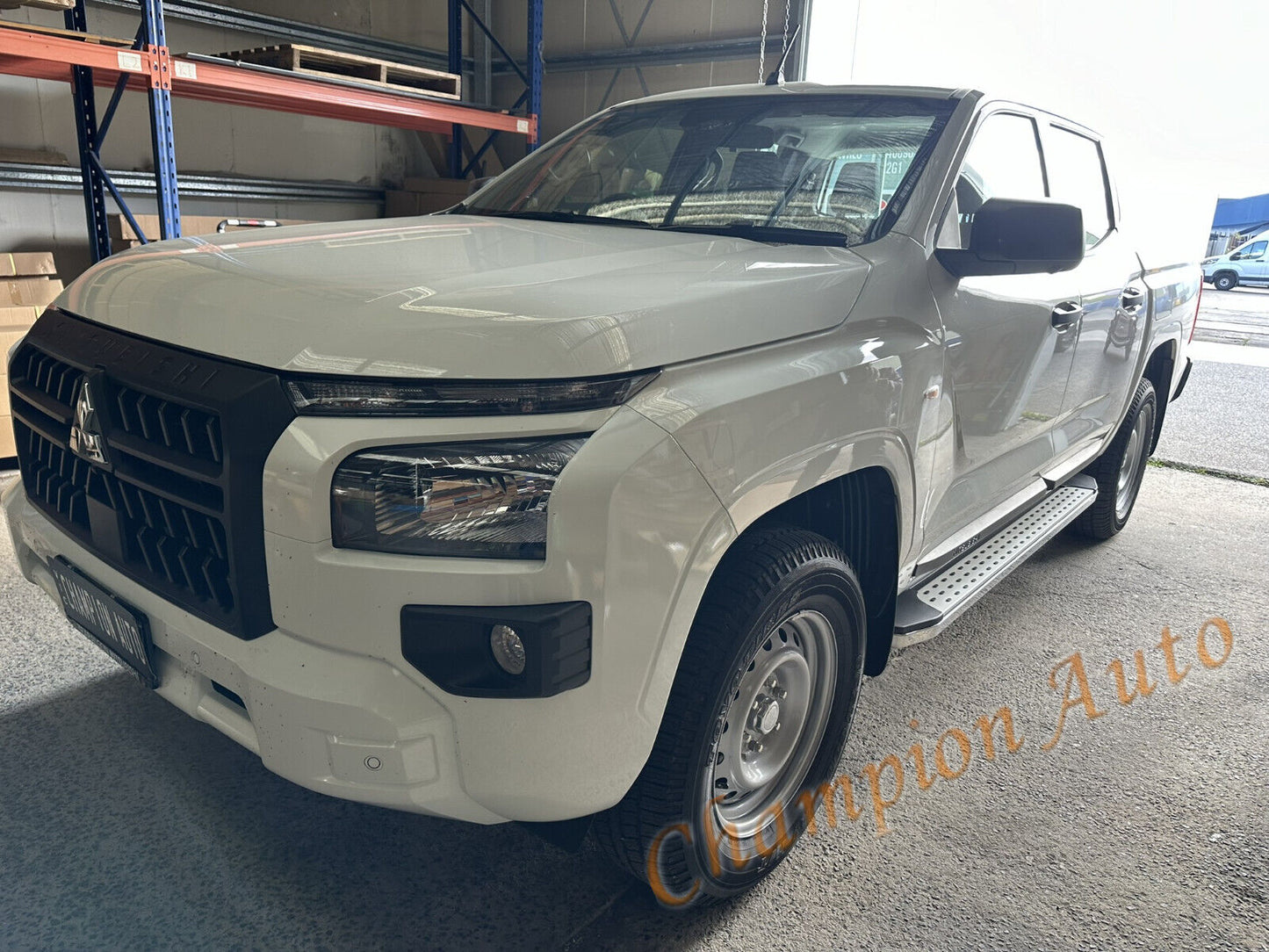 Pair of Alloy side steps For All-New Mitsubishi MV Triton Dual Cab 2024+ (CMP16)