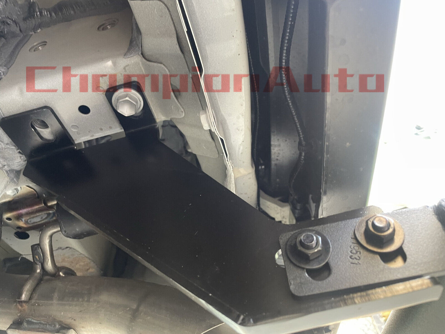 Black Steel Rear Bar Rear Step for Toyota Hiace LWB SLWB 05/2019 -2024