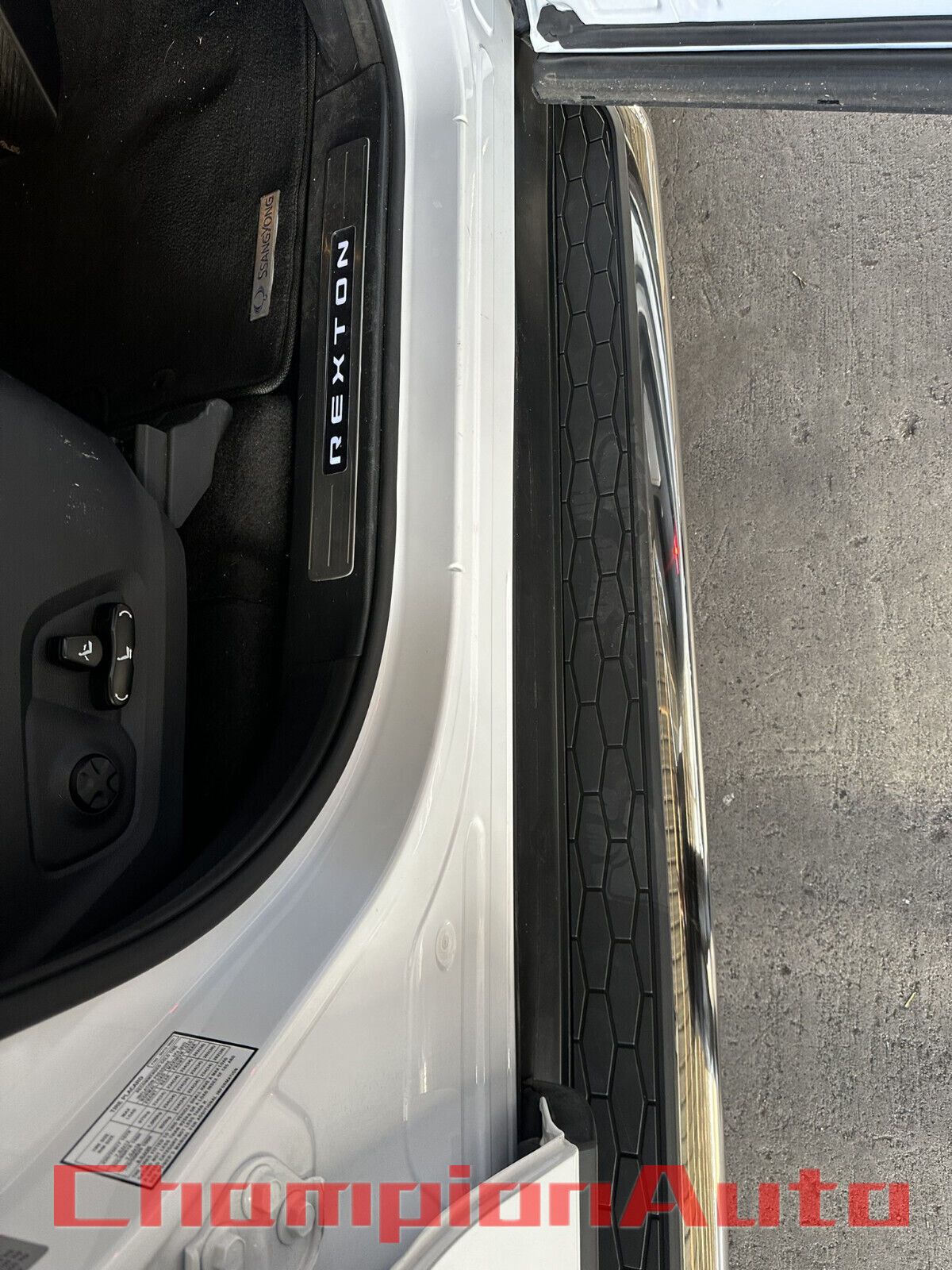 Side Steps Running Boards for SsangYong Rexton 2019-2024 All Models (HD)