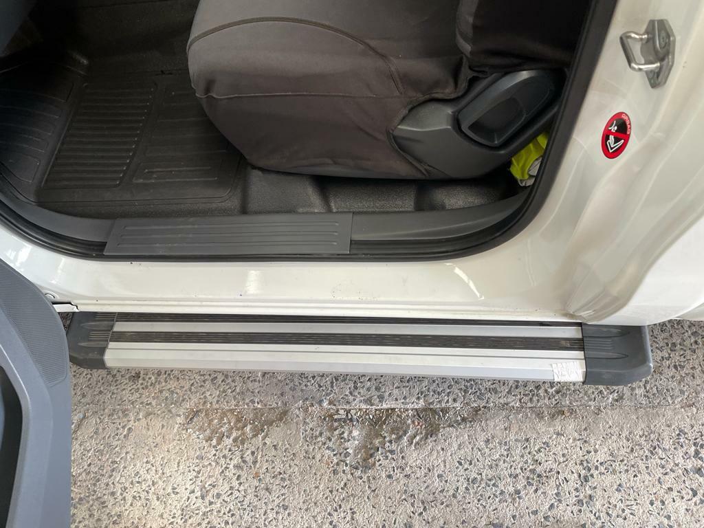A PAIR Single Cab Alloy Side Steps for FORD Ranger 2012-2021 (S6)