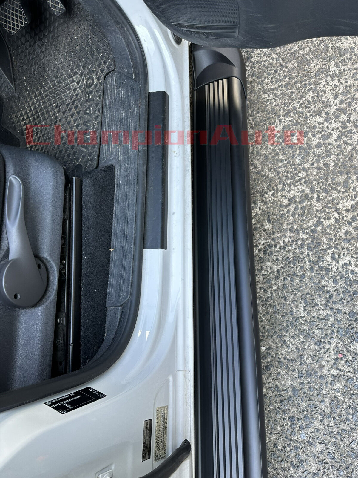 Double cab Black Side Steps For Isuzu D-max Dmax Dual Cab 09/2020 -2024 (CBB)