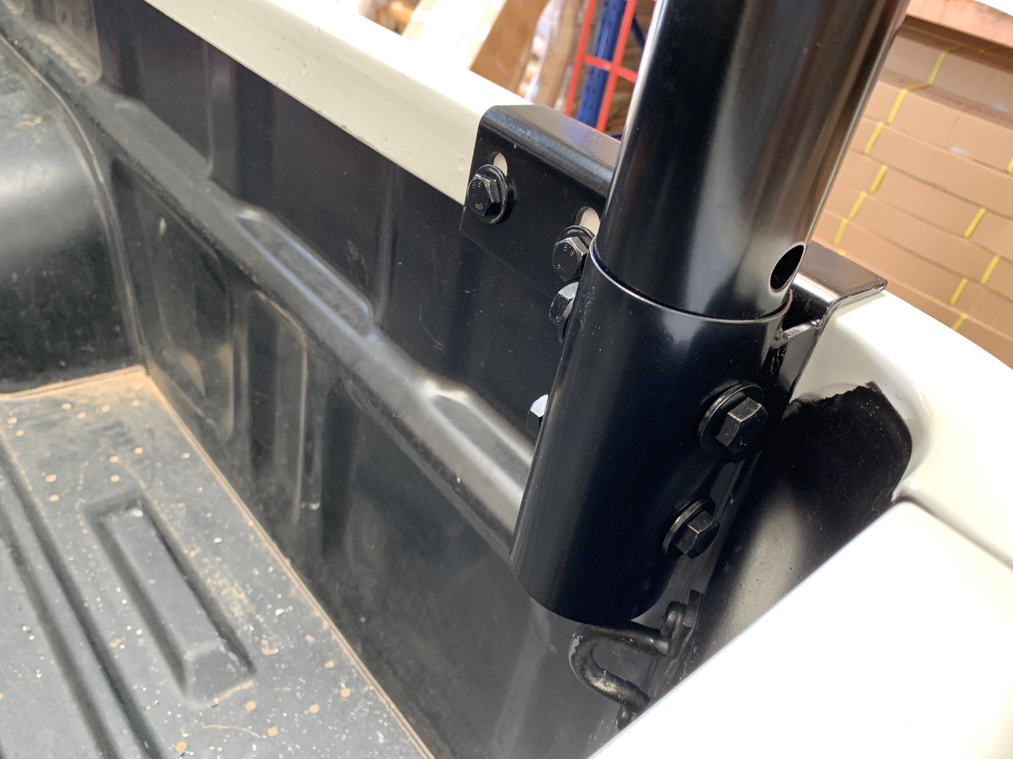 3'' Aluminium Ladder Rack fit Toyota Hilux 2015-2024 TUB BLACK