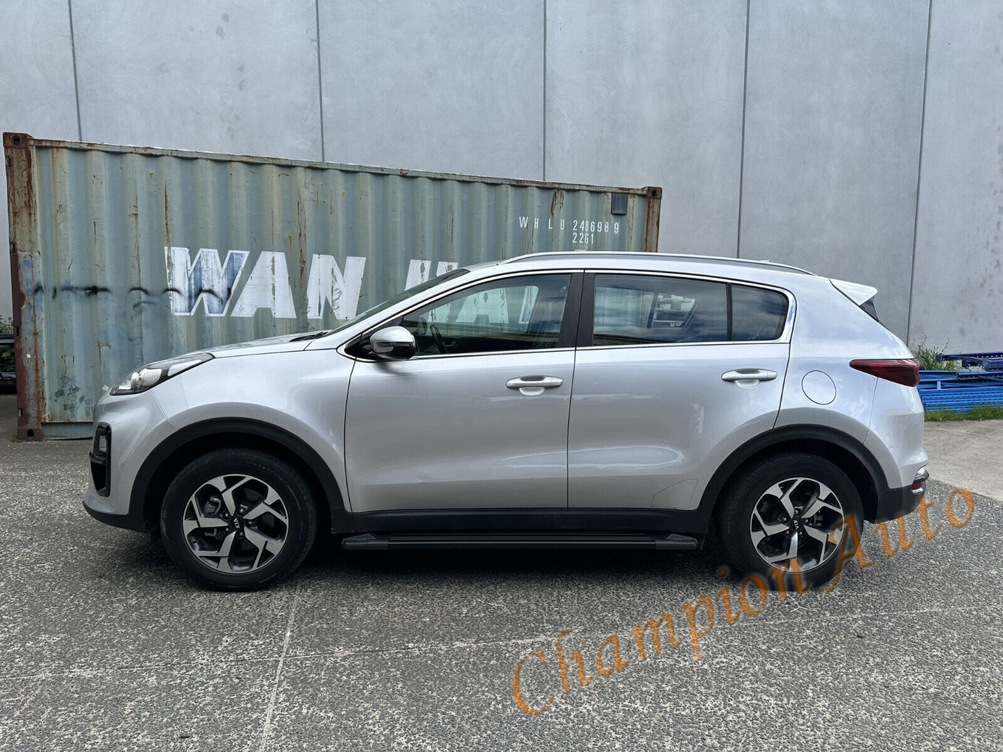 Alloy Running Boards Side Steps a pair Fits KIA Sportage 2016 - 08/2021 (HD24)