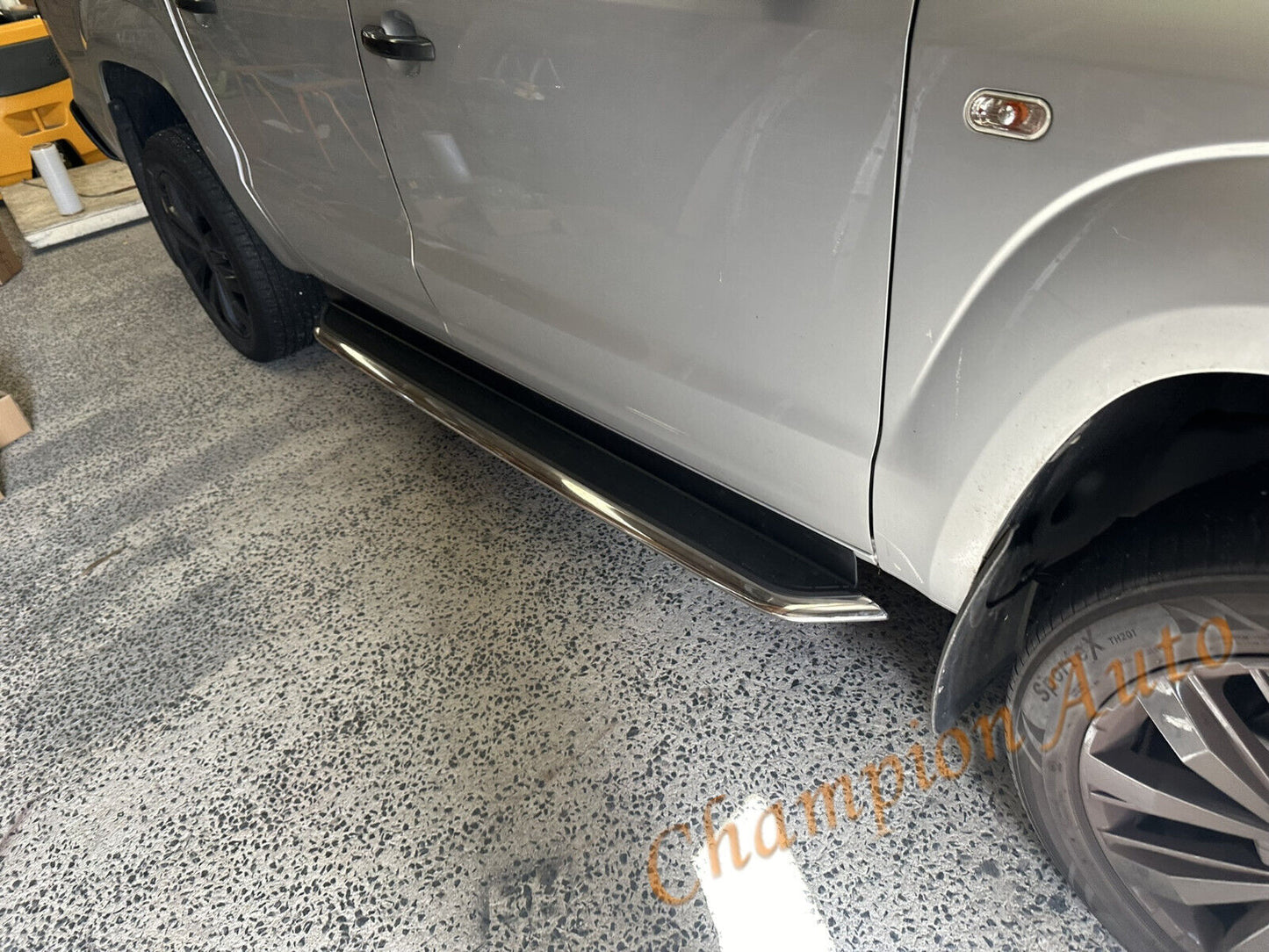 Alloy Side Steps for Volkswagen Amarok Dual Cab 2010-2021(HD)