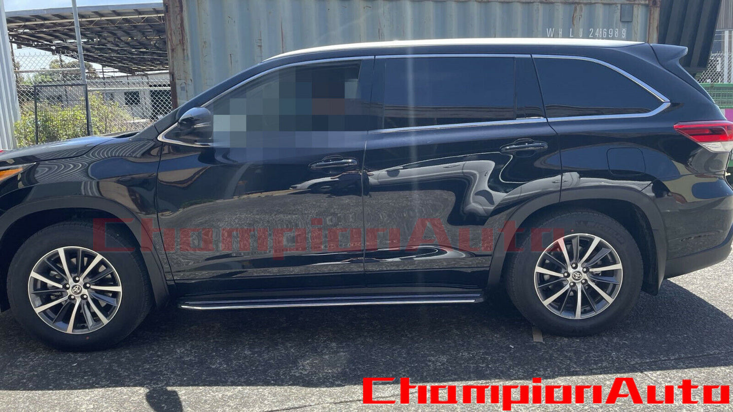 Side Steps Aluminium for Toyota Kluger 2014- 2020 (XR)