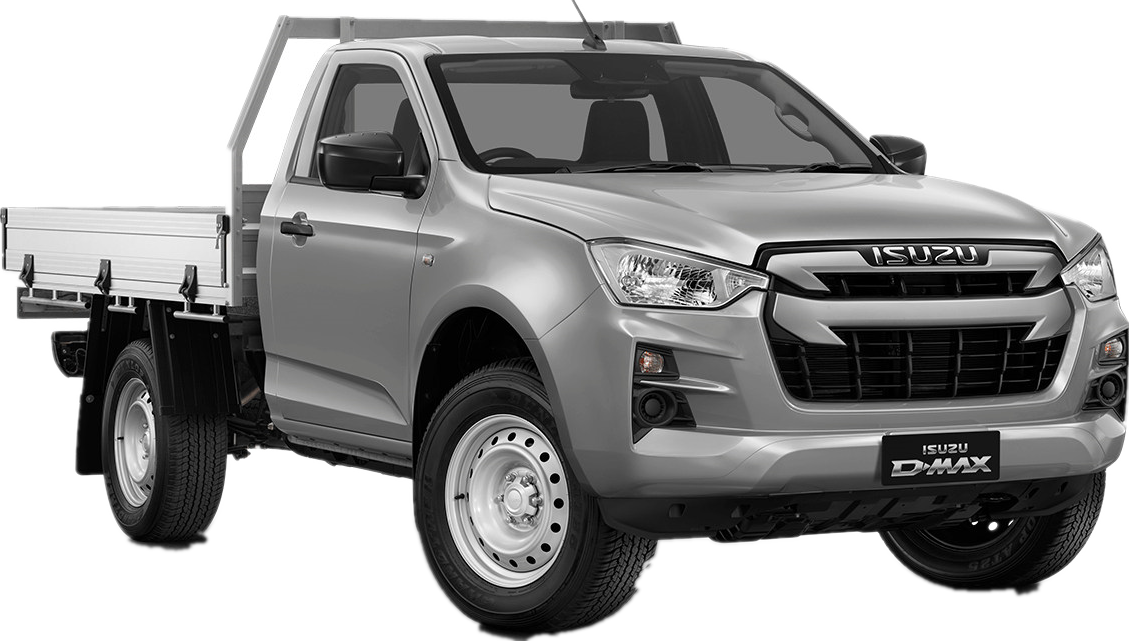Single Cab Side Steps Black Steel For Isuzu D-max Dmax 09/2020 - 2024 (shark)