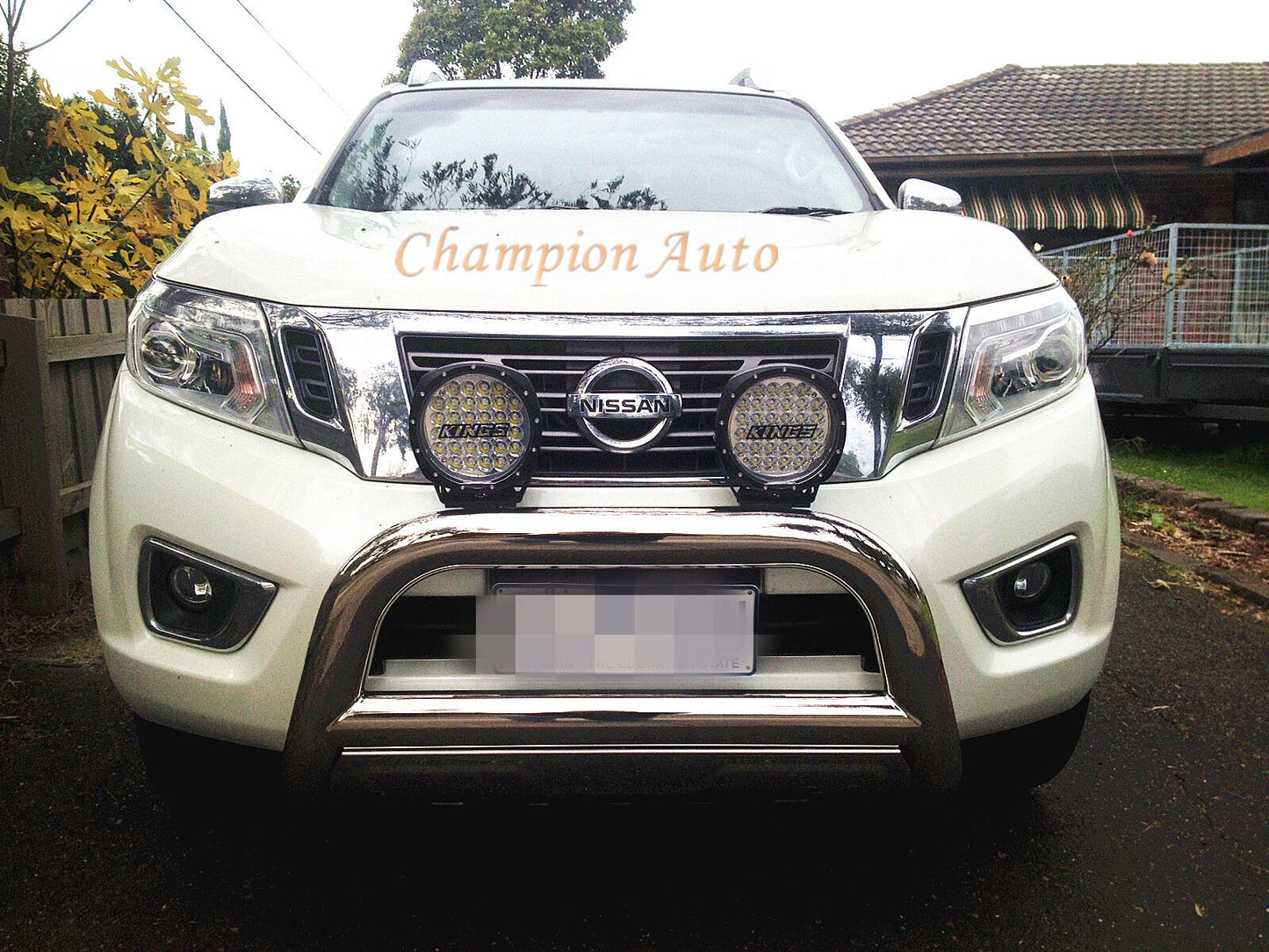 Nissan Navara NP300 D23 2015 - 2020 3.5'' Nudge Bar Stainless Steel