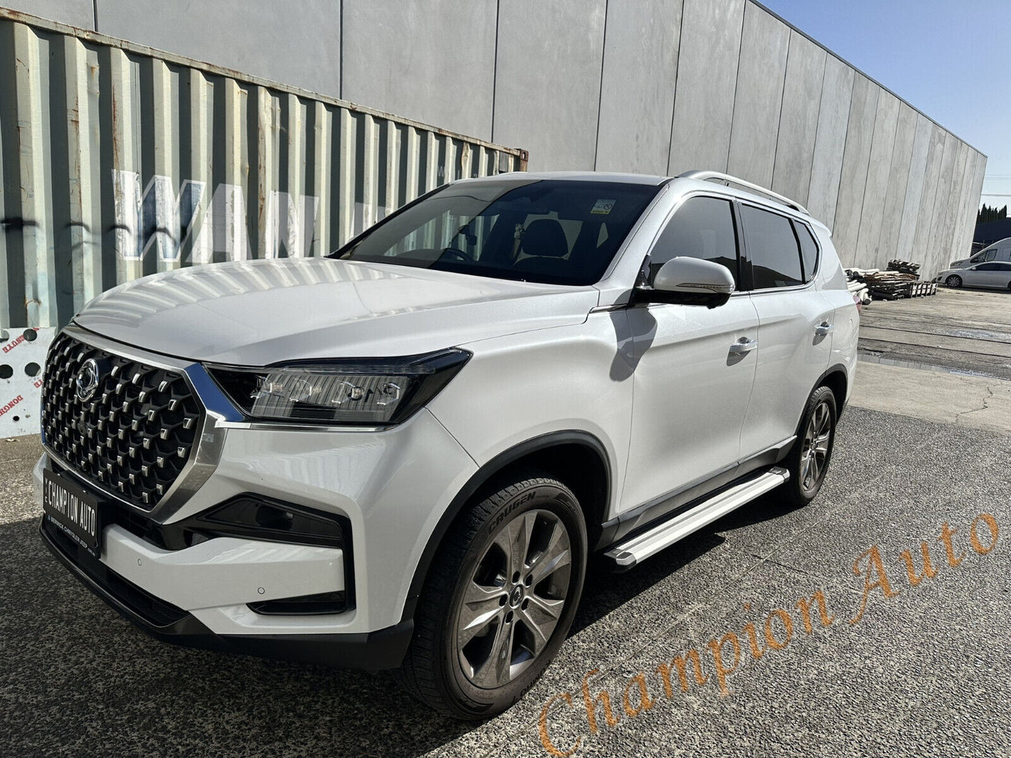 Side Steps Running Boards for SsangYong Rexton 2019-2024 All Models (S6)