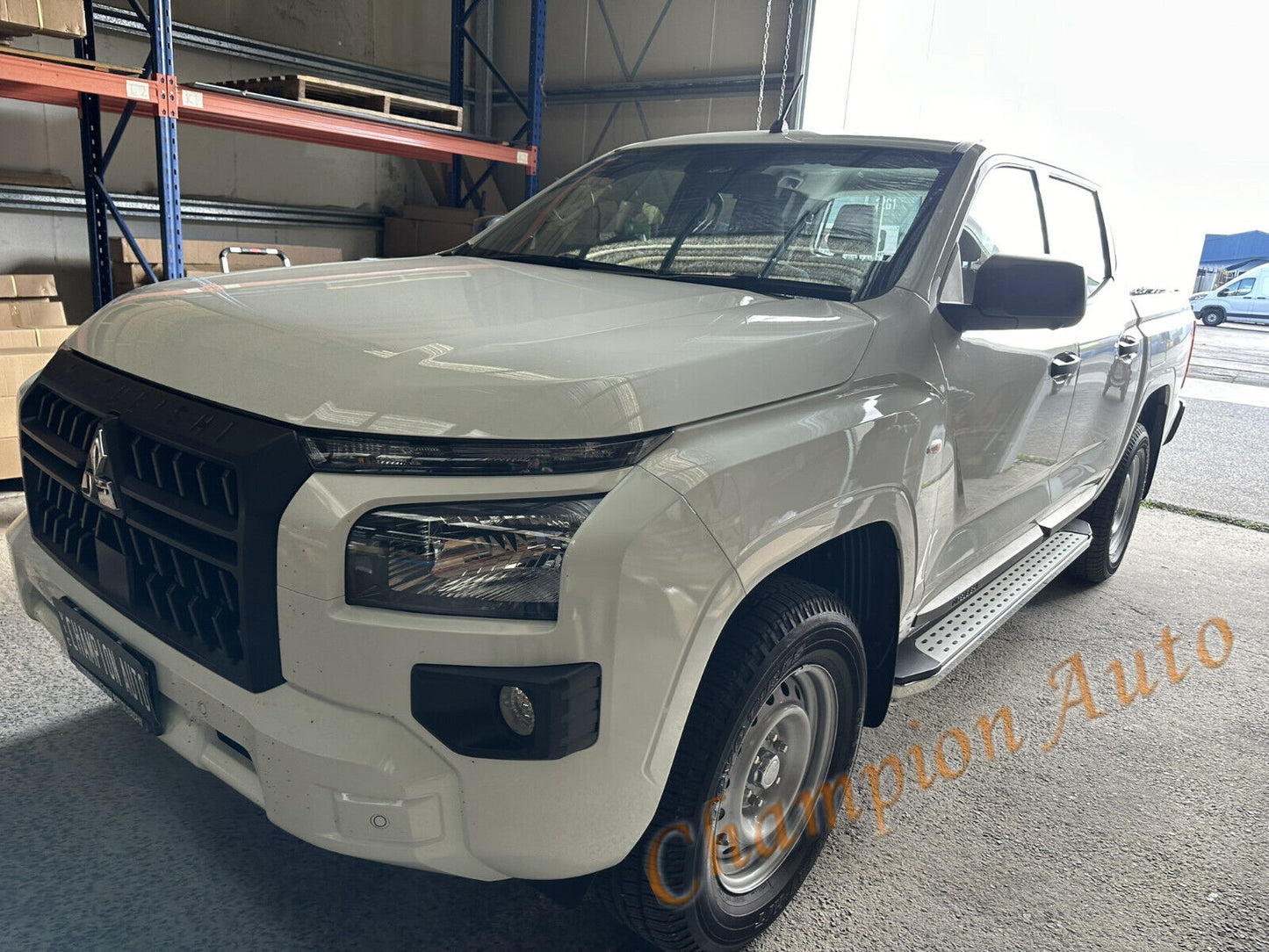 Pair of Alloy side steps For All-New Mitsubishi MV Triton Dual Cab 2024+ (CMP16)