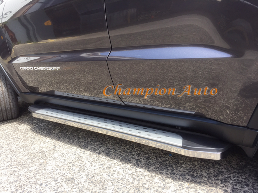 Side Steps For Jeep Grand Cherokee WK 2011-2022 (CMP16) With Heavy Duty Brackets