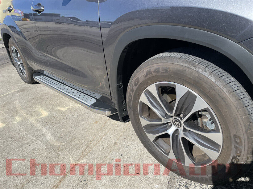 Side Steps Running Boards Aluminium for The New Toyota Kluger 2021-2024(CMP16)