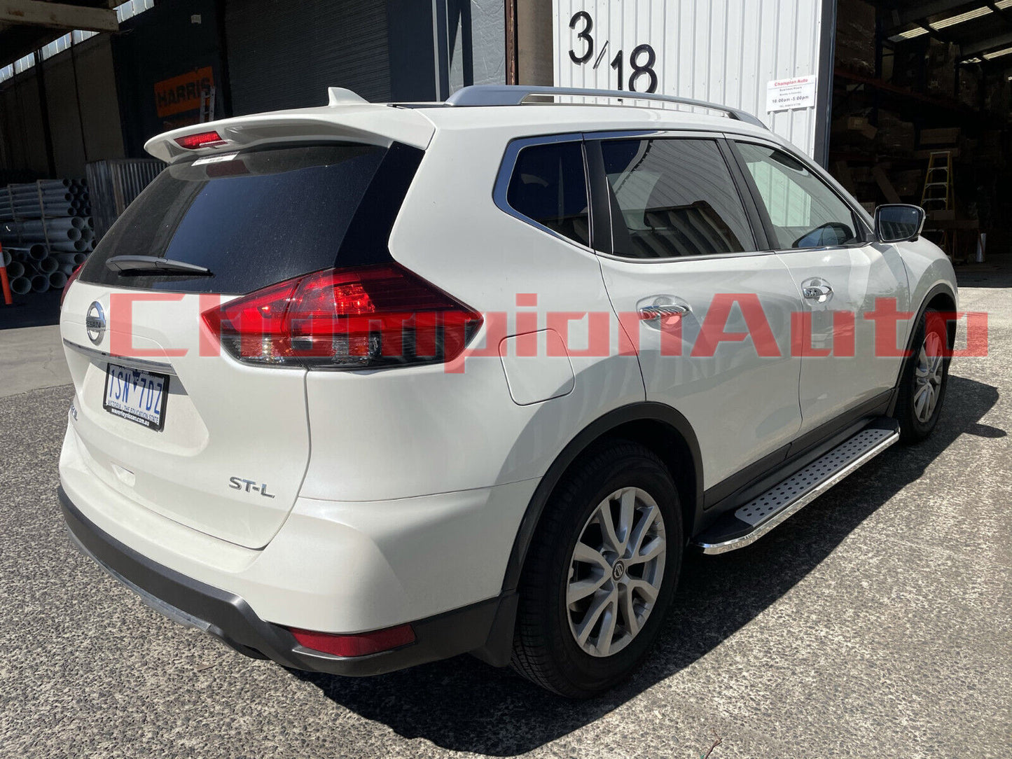 Nissan X-trail Xtrail T32 Side Steps Aluminium 2014-2022 (CMP16)