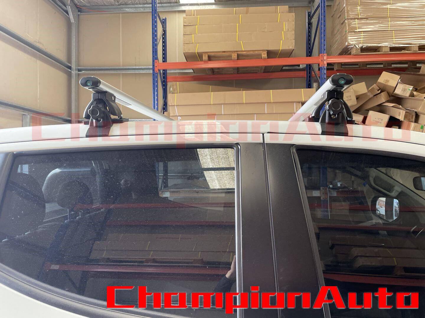Roof Racks Aluminum Silver Cross Bars 52'' Mistubishi Triton MQ 2015-2019