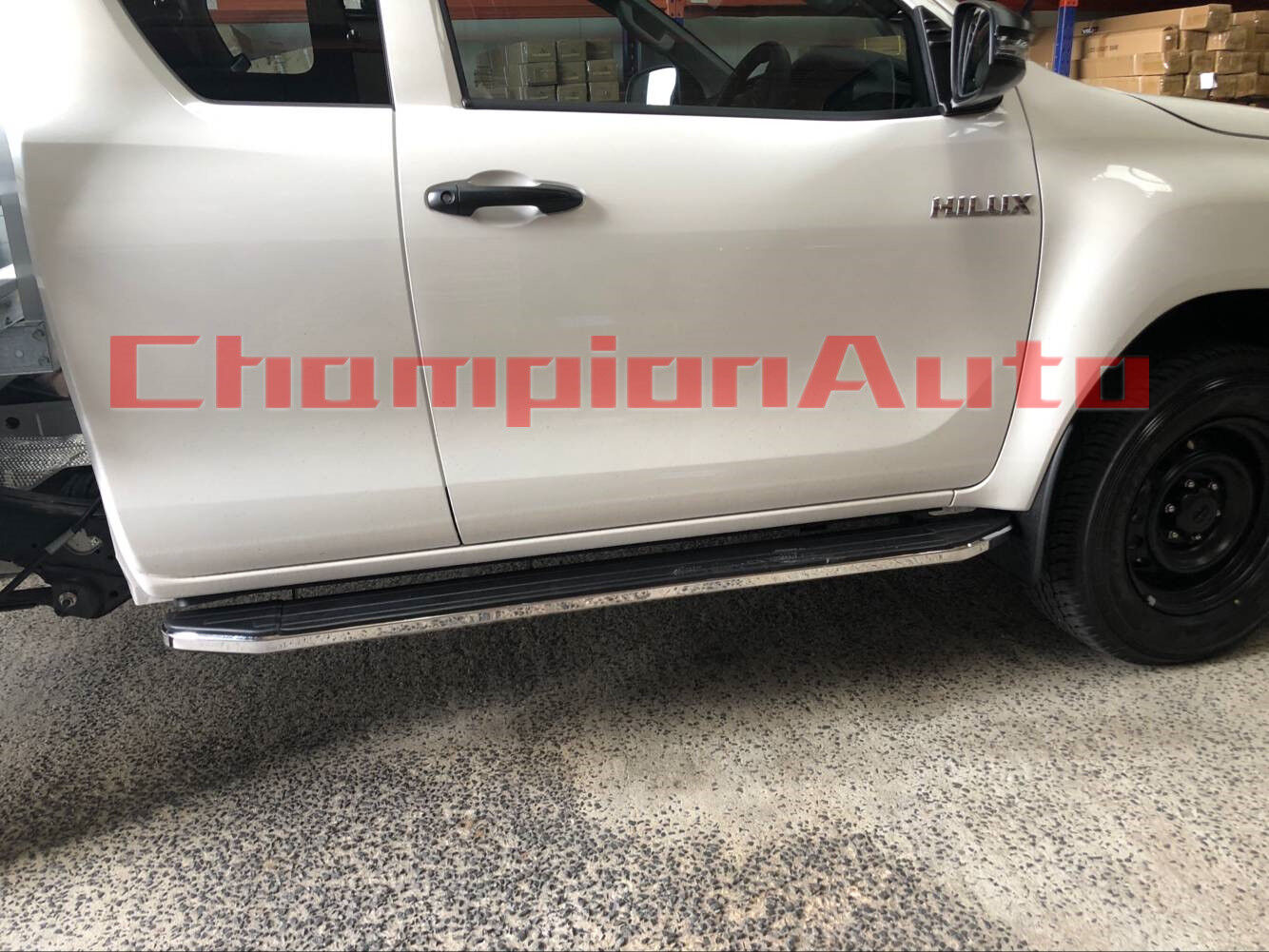 Side Steps For Extra Cab Toyota Hilux WorkMate 2015 - 2024 (CMP88)