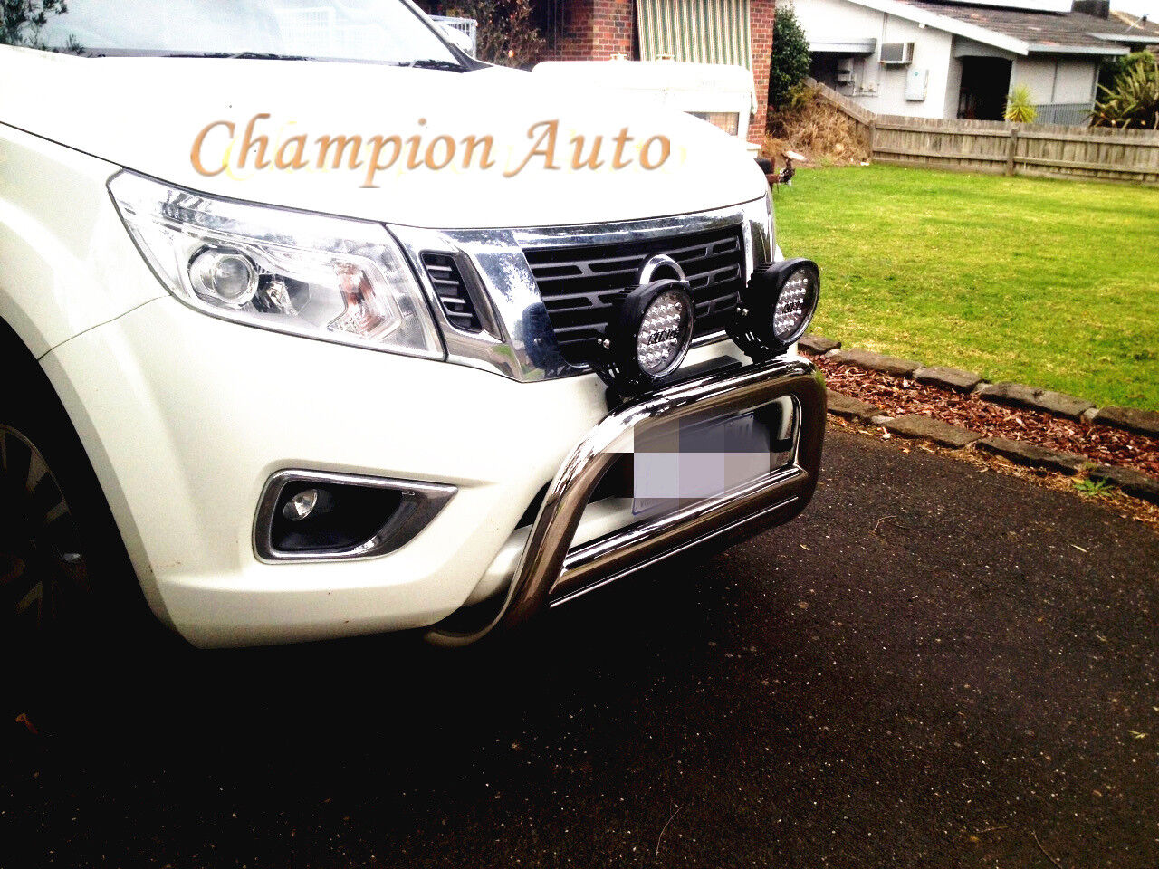 Nissan Navara NP300 D23 2015 - 2020 3.5'' Nudge Bar Stainless Steel