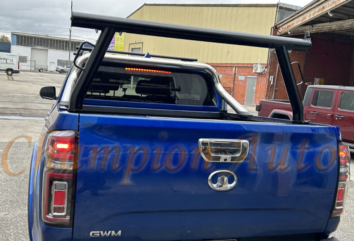 BLACK Alloy Ladder Rack for GWM Cannon 2021+